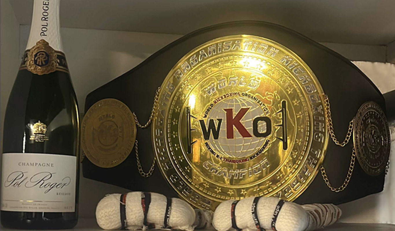 otis waghorn WKO world champion K1 assassins gym crowborough